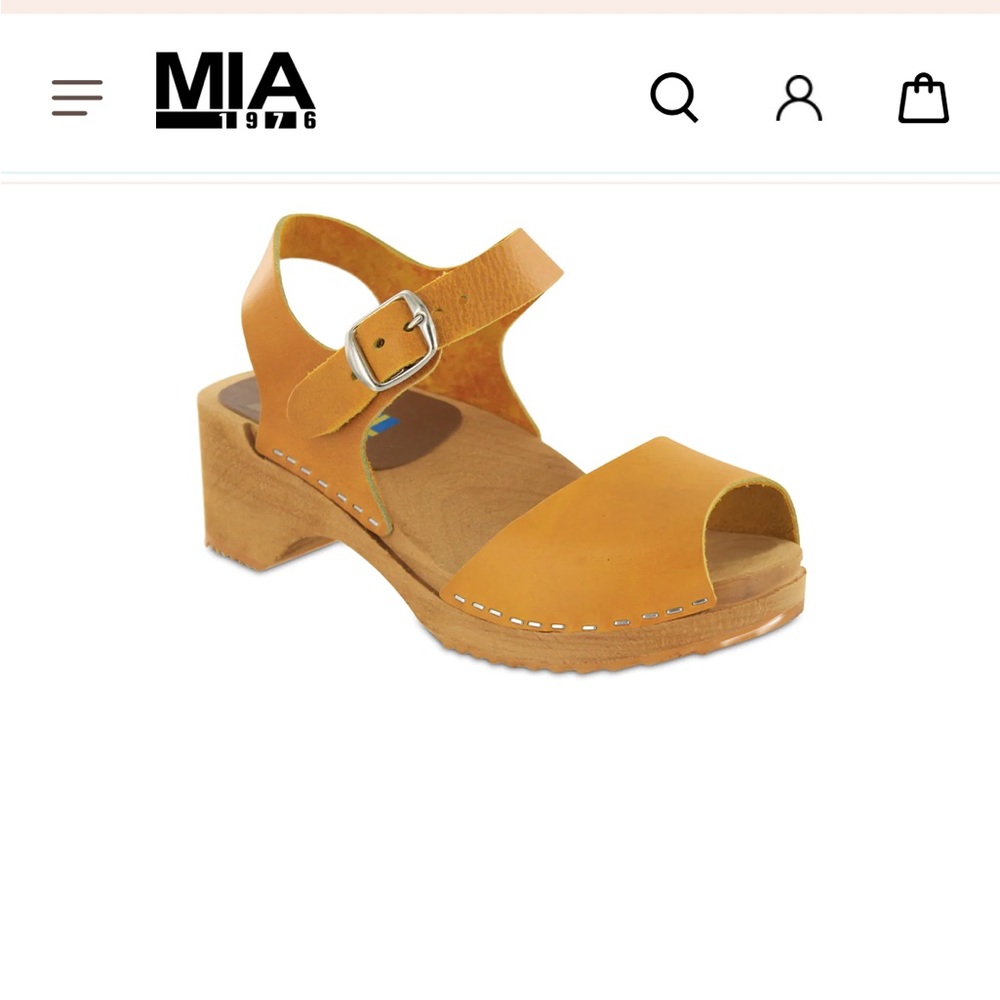 MIA Anja Swedish Clogs New Size 37